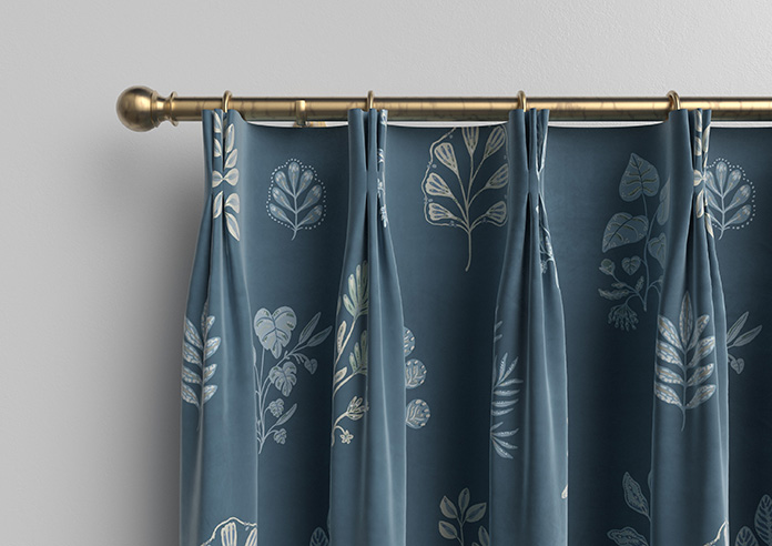 Botanical Velvet, Oceania - Made to Measure Curtains - Image 11